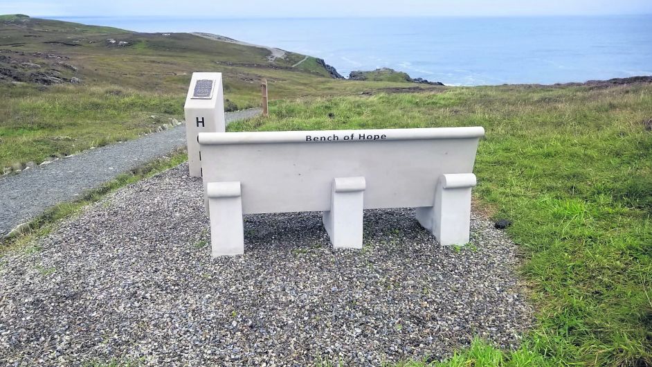 Mizen could get new bench for reflection time, like Malin Head Image