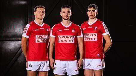 Cork GAA reveals its new jersey for next two seasons Image