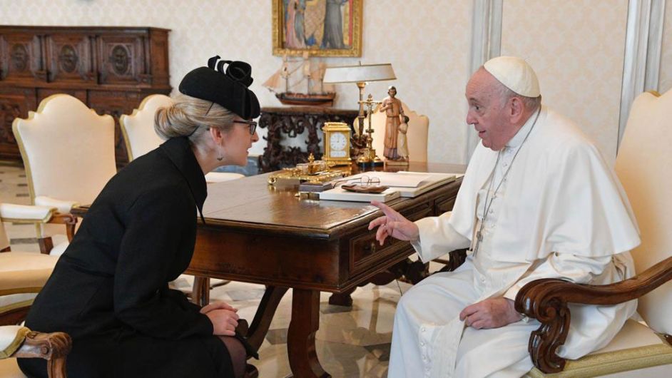 NICE TO ‘SEE’ YOU Ambassador’s papal visit Image
