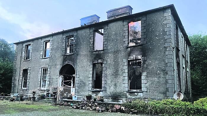 Devastating fire guts former Beamish home Image