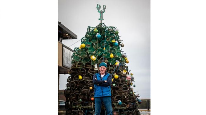 Lobster pot charity Christmas Tree Image