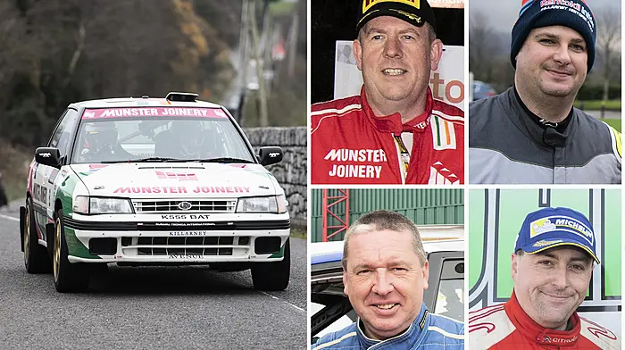 Four West Cork co-drivers secure top 10 finishes in Killarney Historic Rally Image