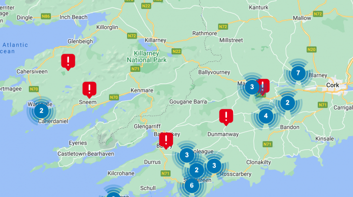West Cork hit by power outages Image