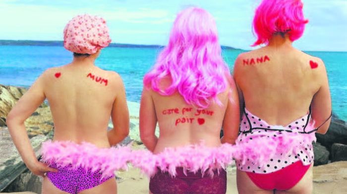 the first female-only ‘Pink Knickers Swim’ took place at Inchydoney in October as part of Breast Cancer Awareness month