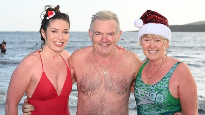 Aoife, Jim and Mary Scannell, Courtmacsherry at Broadstrand.