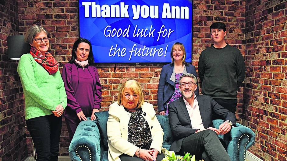 Tributes to Ann as she begins a new chapter Image