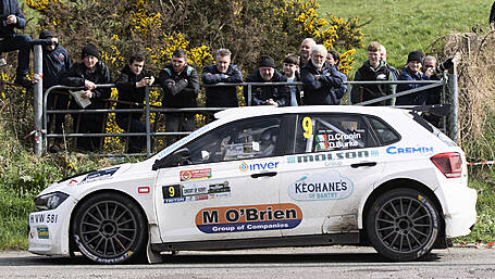 Daniel Cronin finishes seventh in Circuit of Kerry Rally Image