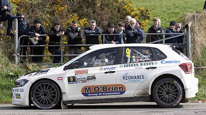 Daniel Cronin finishes seventh in Circuit of Kerry Rally Image