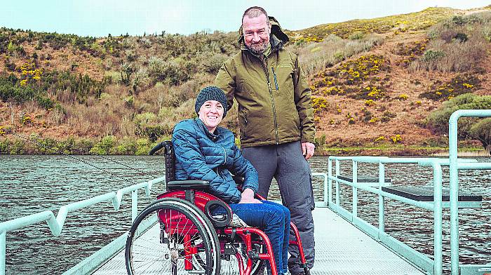 Accessible fishing pontoon opens at Skibbereen’s Shepperton Lake Image