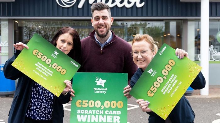 ‘Complete shock’ for Cork player who wins €500k on scratch card Image