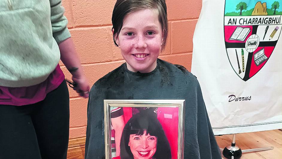 Fionn goes to great lengths with haircut for good cause Image