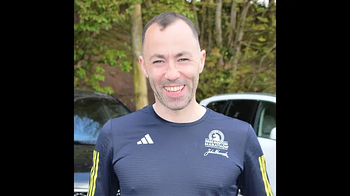 Innishannon man runs superb new PB in Boston Marathon Image