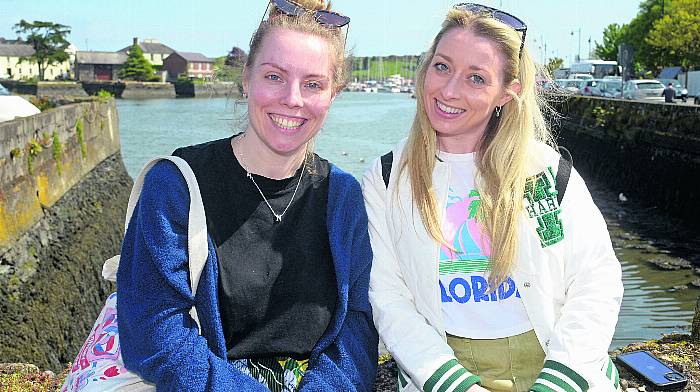 Nikita Delgaty and Gemma Hunt in Kinsale.						                          (Photo: Denis Boyle)