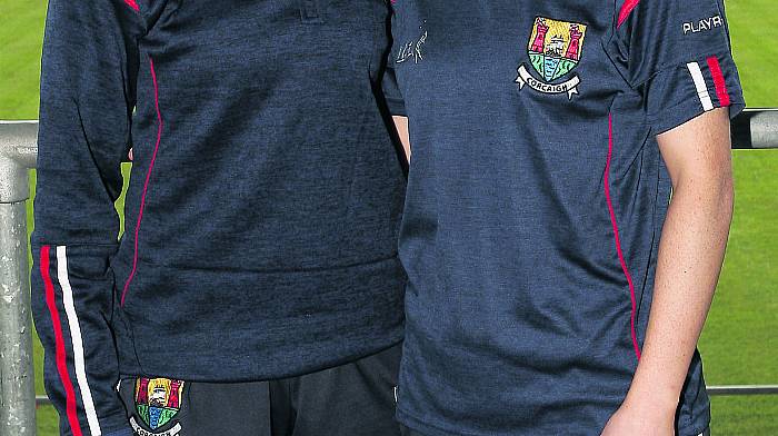 Cork team members and sisters Daire and Eimear Kiely, Valley Rovers.							               (Photo: Paddy Feen)