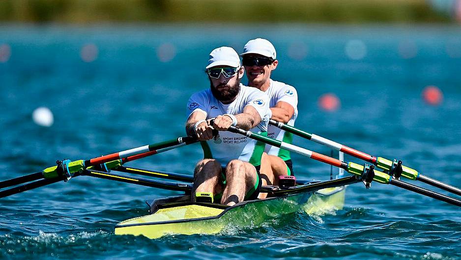 Paul and Fintan target World Rowing Championship gold and 2024 Olympic qualification Image