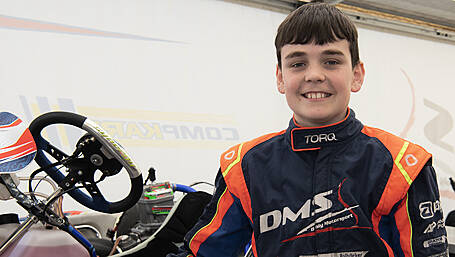 Colin Cronin fourth overall in Benelux Karting Championship Image