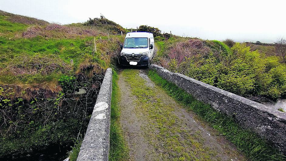 Google Maps’ directions are a bridge too far for delivery drivers in Beara Image