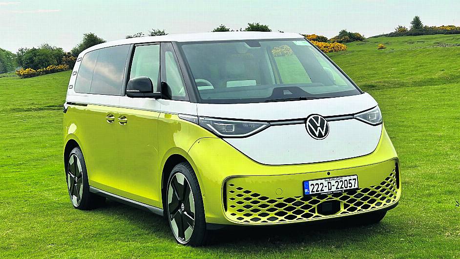 CAR OF THE WEEK: Yellow ID Buzz created quite a stir in public Image