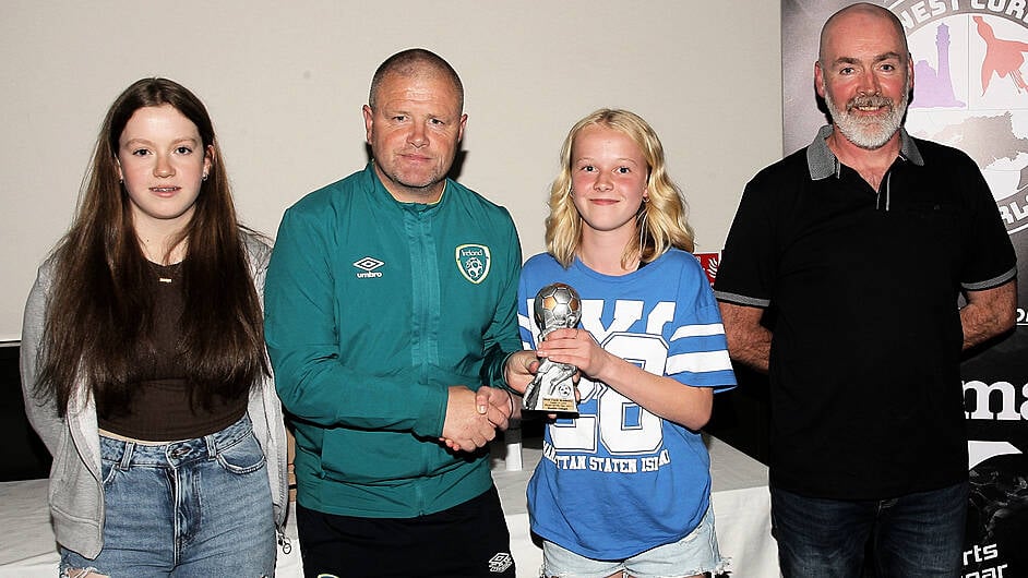 SLIDESHOW: Rising soccer stars take centre stage at West Cork Academy awards Image