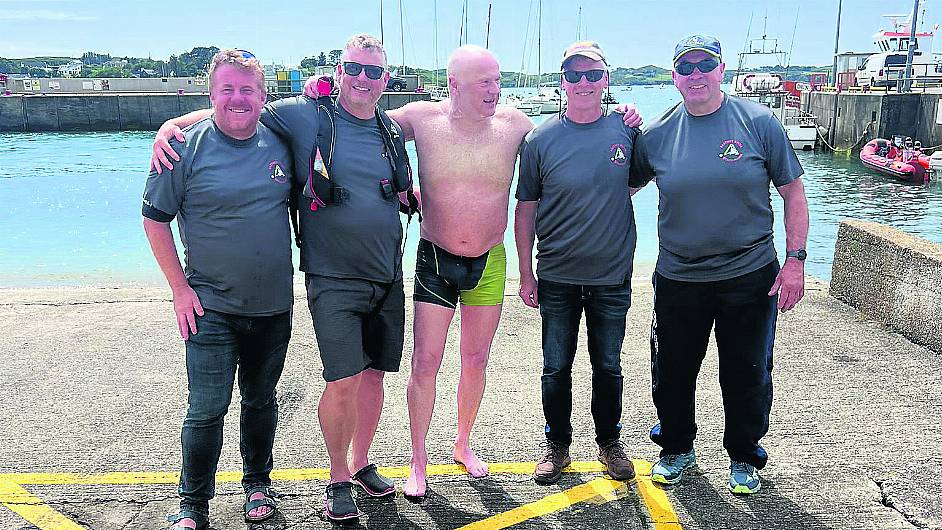 Two swimmers complete iconic Fastnet swim, with more on way Image