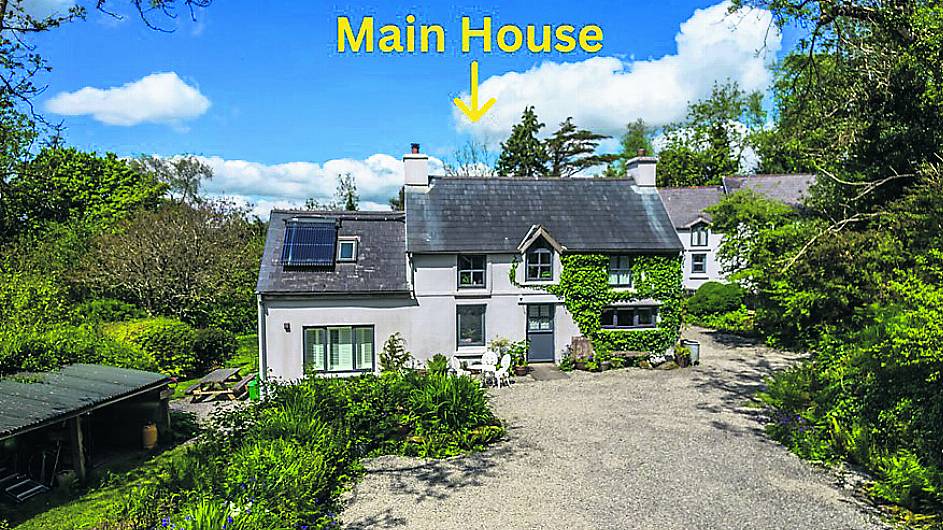 HOUSE OF THE WEEK  Farmhouse with a cottage for €550k Image