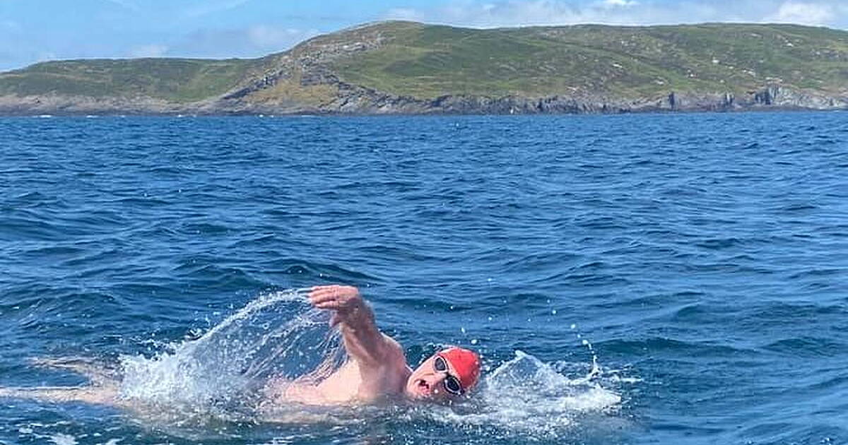 Charity swimmer makes it from Fastnet to Baltimore! - Vimarsana News
