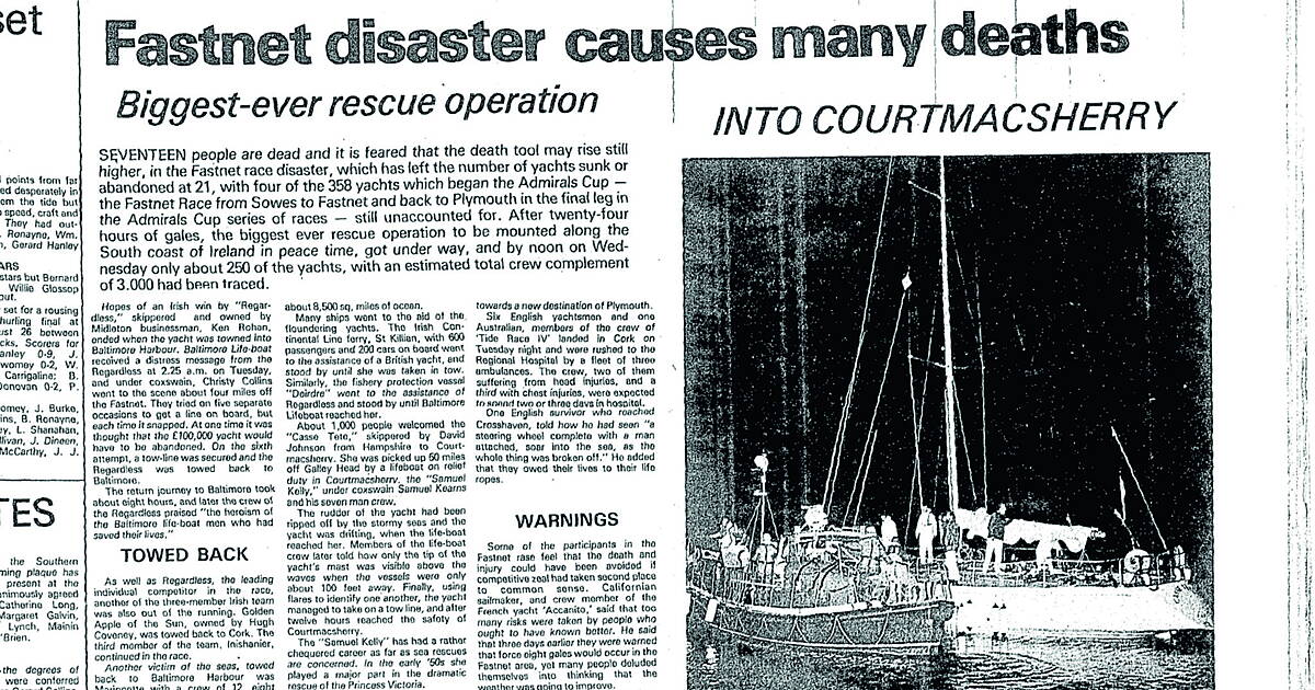 World's biggest offshore yacht race has had a very colourful history - Vimarsana News