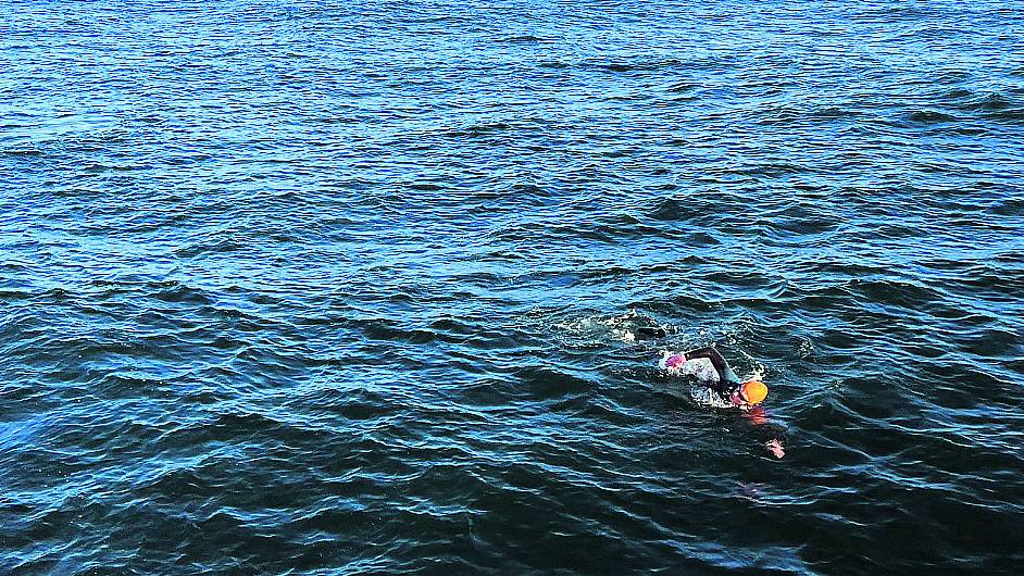 Liam’s swim from Fastnet raises €6k for heart charity Image