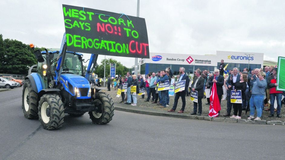 Claims that losing derogation will ‘devastate’ West Cork’s economy Image