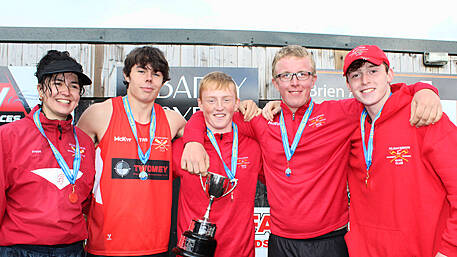 Kilmacsimon rowers top medal charts at county coastal finals Image