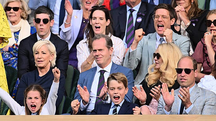 Ross jockey Hayes sits in Royal Box for Wimbledon epic Image