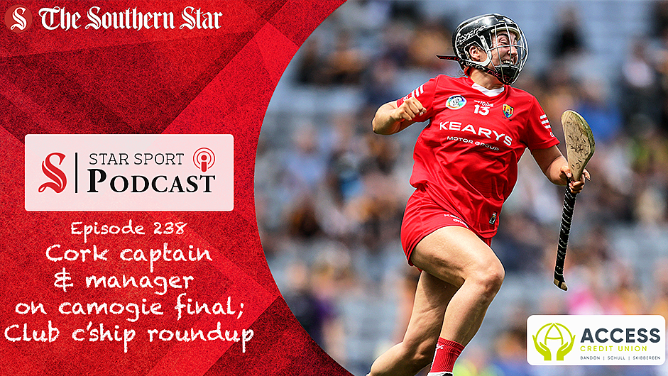 PODCAST: Cork camogie manager & captain talk All-Ireland final; Club championship roundup Image