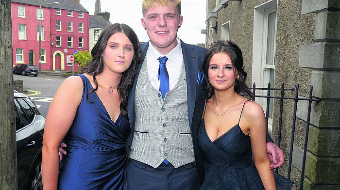 Devina O’Connell, Cian Kennefick and Rachel Connolly.  (Photo: Denis Boyle)