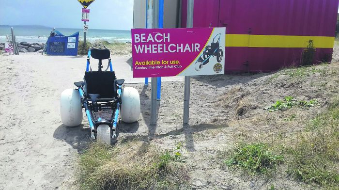 Beach wheelchairs still not in use at Inchydoney beach Image