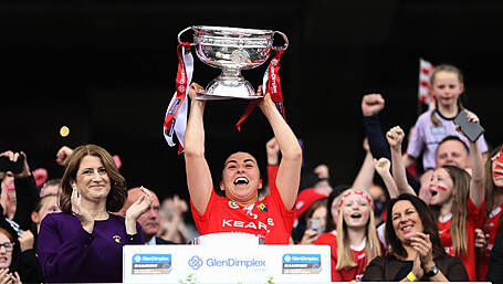 Hat-trick hero Amy O'Connor hails Rebels after firing Cork to All-Ireland camogie glory Image