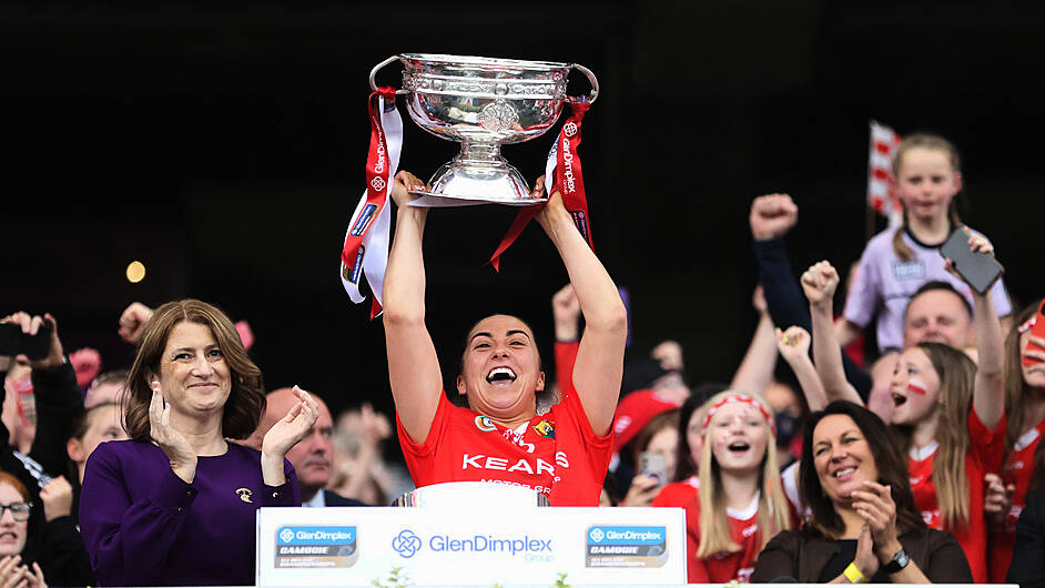 Hat-trick hero Amy O'Connor hails Rebels after firing Cork to All-Ireland camogie glory Image