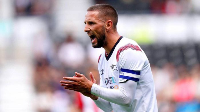 Bandon man Conor Hourihane voted captain of League One club Derby County Image