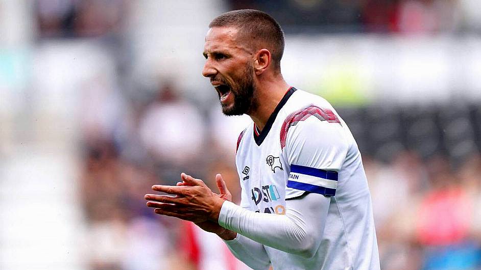 Bandon man Conor Hourihane voted captain of League One club Derby County Image