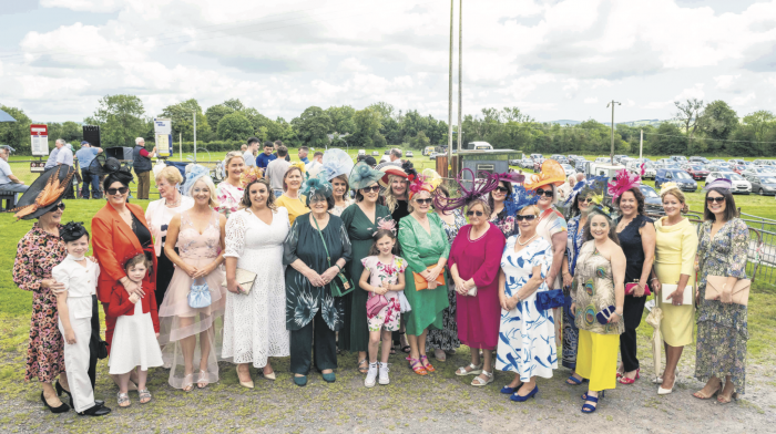 As part of the 2023 Ballabuidhe Festival in Dunmanway, the best of style was on show for ladies day. Around 30 ladies attended the race day to compete for the title of Best Dressed Lady. (Photo: Andy Gibson)