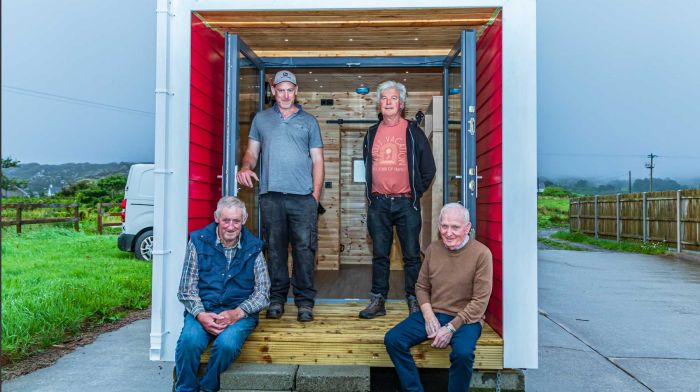 Allihies Men’s Shed to put luxury pod up for sale Image