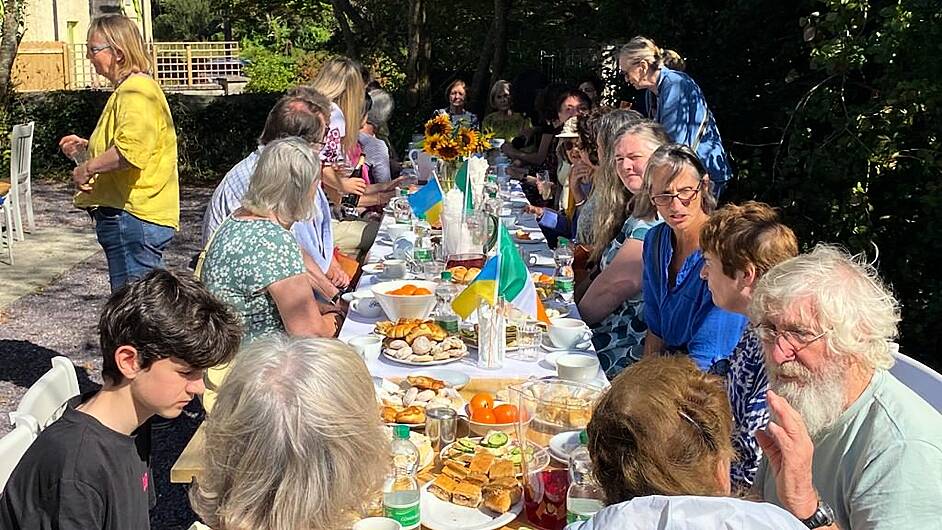 WATCH: Ukrainians celebrate Independence Day in West Cork Image