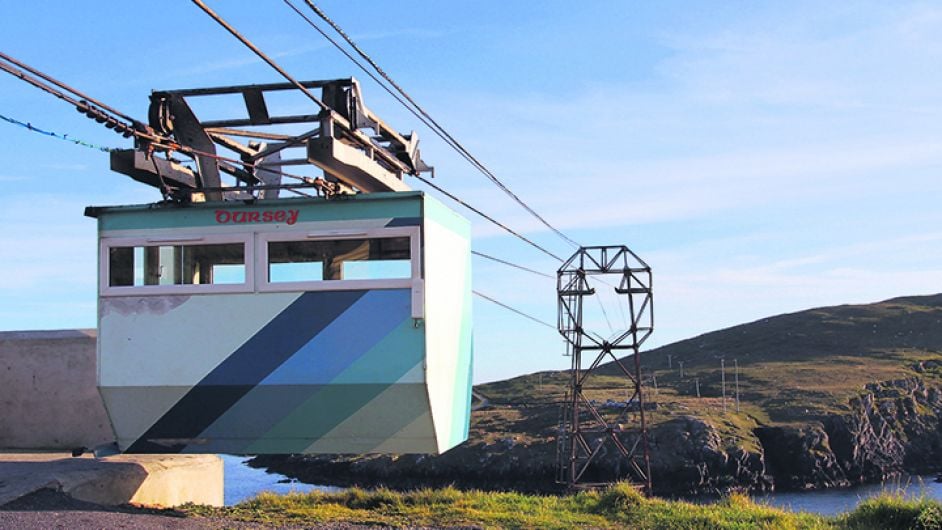 Tourists were left temporarily stranded on Dursey Island Image