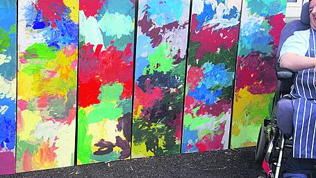 JP’s recent art work will feature prominently at CoAction Image