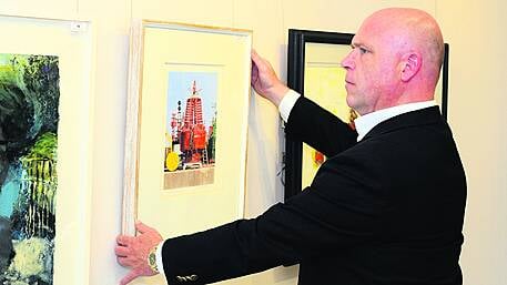 Over 250 donated artworks go under the hammer for charity Image