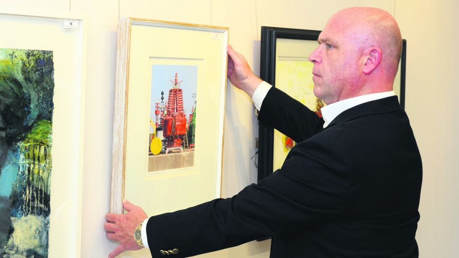 Over 250 donated artworks go under the hammer for charity Image