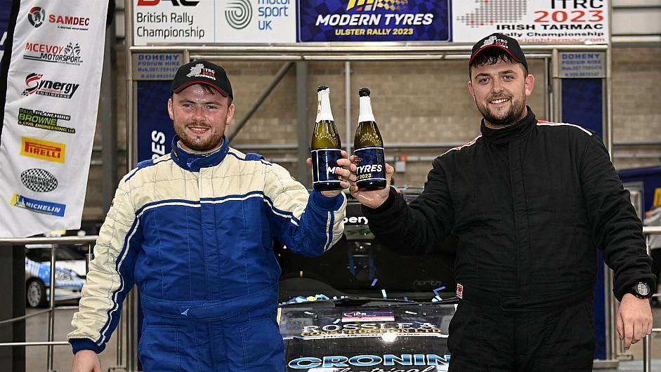 Clonakilty driver Darragh O’Donovan wins Irish Tarmac Junior Rally Championship Image