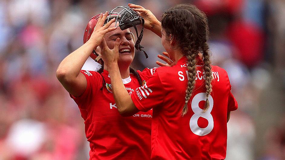 All-Ireland winning duo Saoirse McCarthy and Fiona Keating are the pride of their parish Image