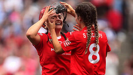 All-Ireland winning duo Saoirse McCarthy and Fiona Keating are the pride of their parish Image