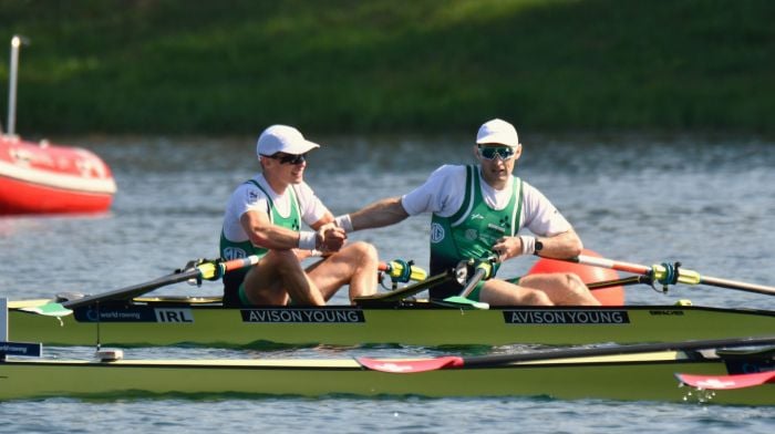 Paul and Fintan complete world hat-trick, Aoife qualifies double for Olympic Games Image