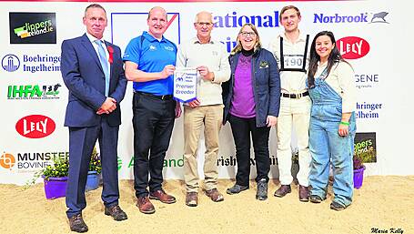 Helen family have eyes on the prize at National Dairy Show Image